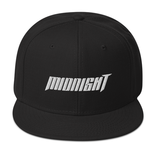 Midnight Snapback Hat